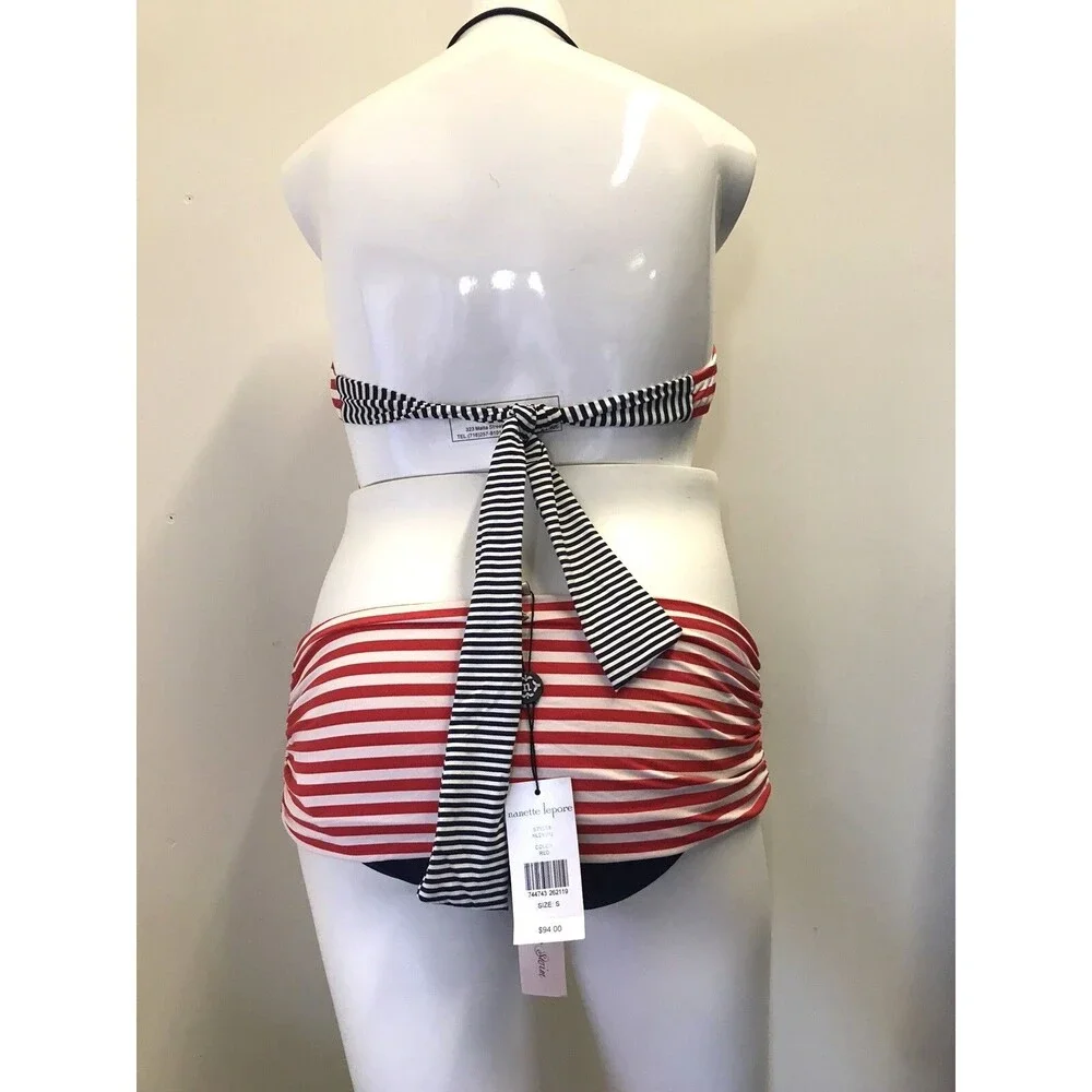 Nanette Lepore Riviera Nautical Stripe Bikini
